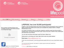 Tablet Screenshot of lifepool.org